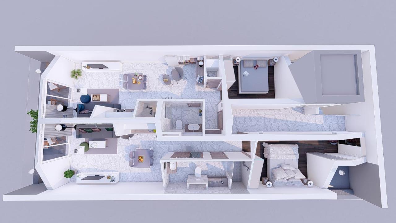 Apartments Adriatic Подстрана Екстериор снимка